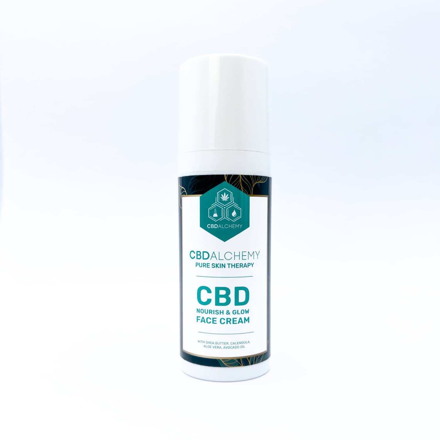 Crema Facial Con CBD Para Nutrir