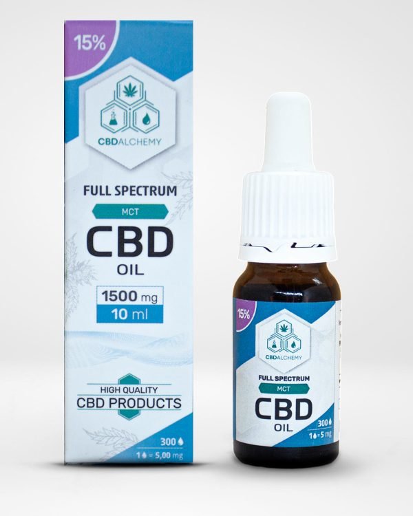 Aceite de CBD 15% de espectro completo
