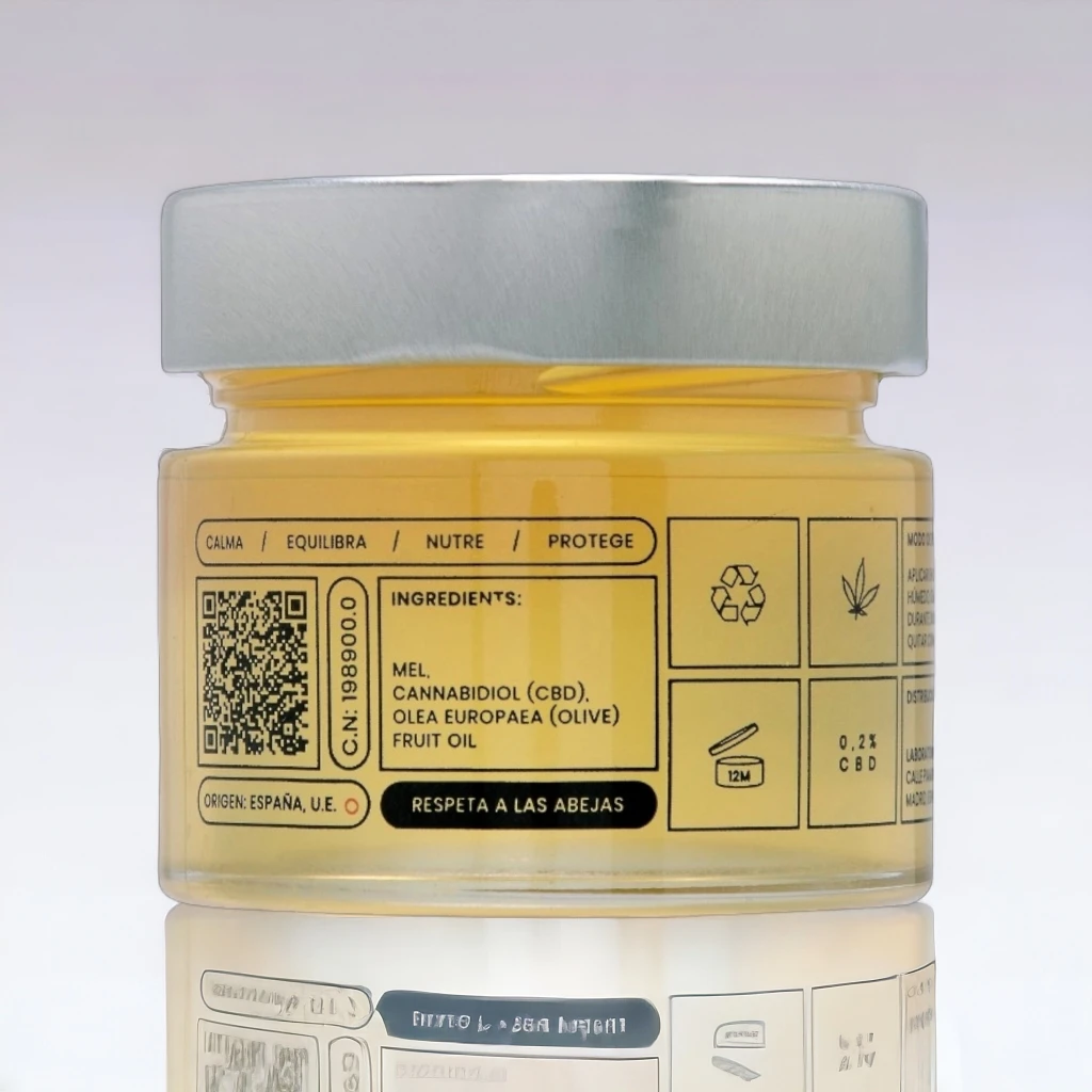 mascarilla de miel con cbd hani +