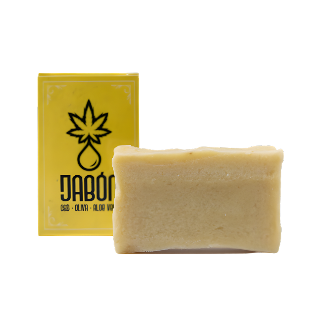 Jabón con CBD para piel sensible